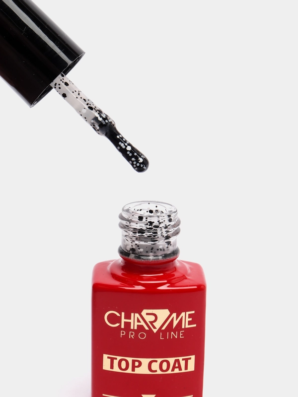 Топ CHARME для гель-лака FLAKES-02 вельвет (10г.)
