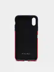 Красный светящийся чехол-накладка LUXO для iPhone XS с флуоресцентным рисунком KAWS