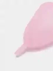 Розовый менструальная чаша