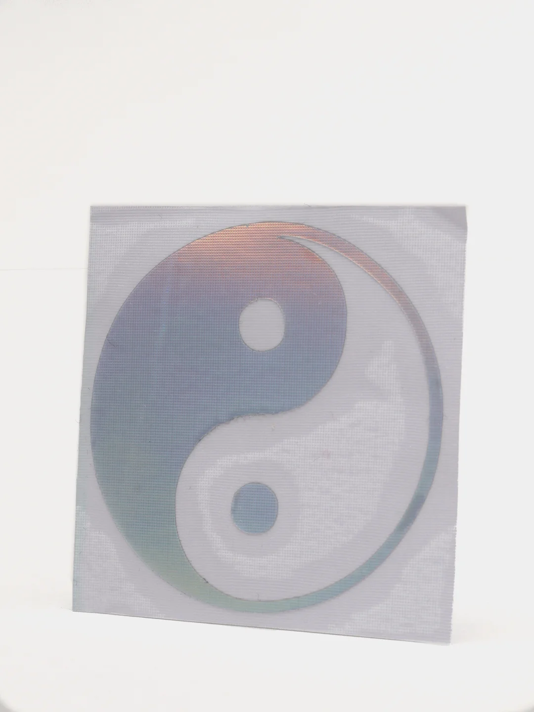 Ледяной yin Yang "Инь-Ян" - виниловая наклейка без фона на любую поверхность ин янь