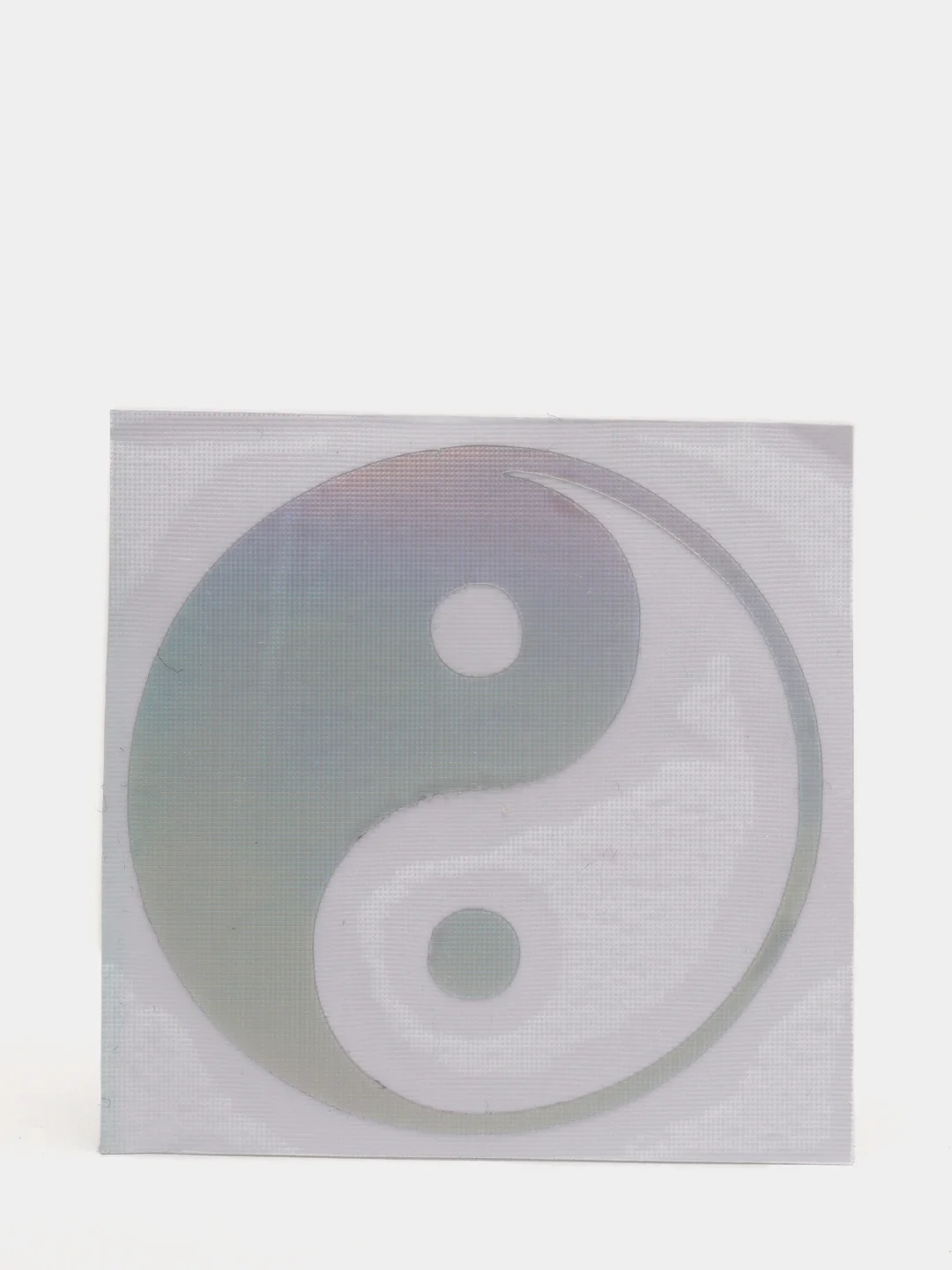 Ледяной yin Yang "Инь-Ян" - виниловая наклейка без фона на любую поверхность ин янь