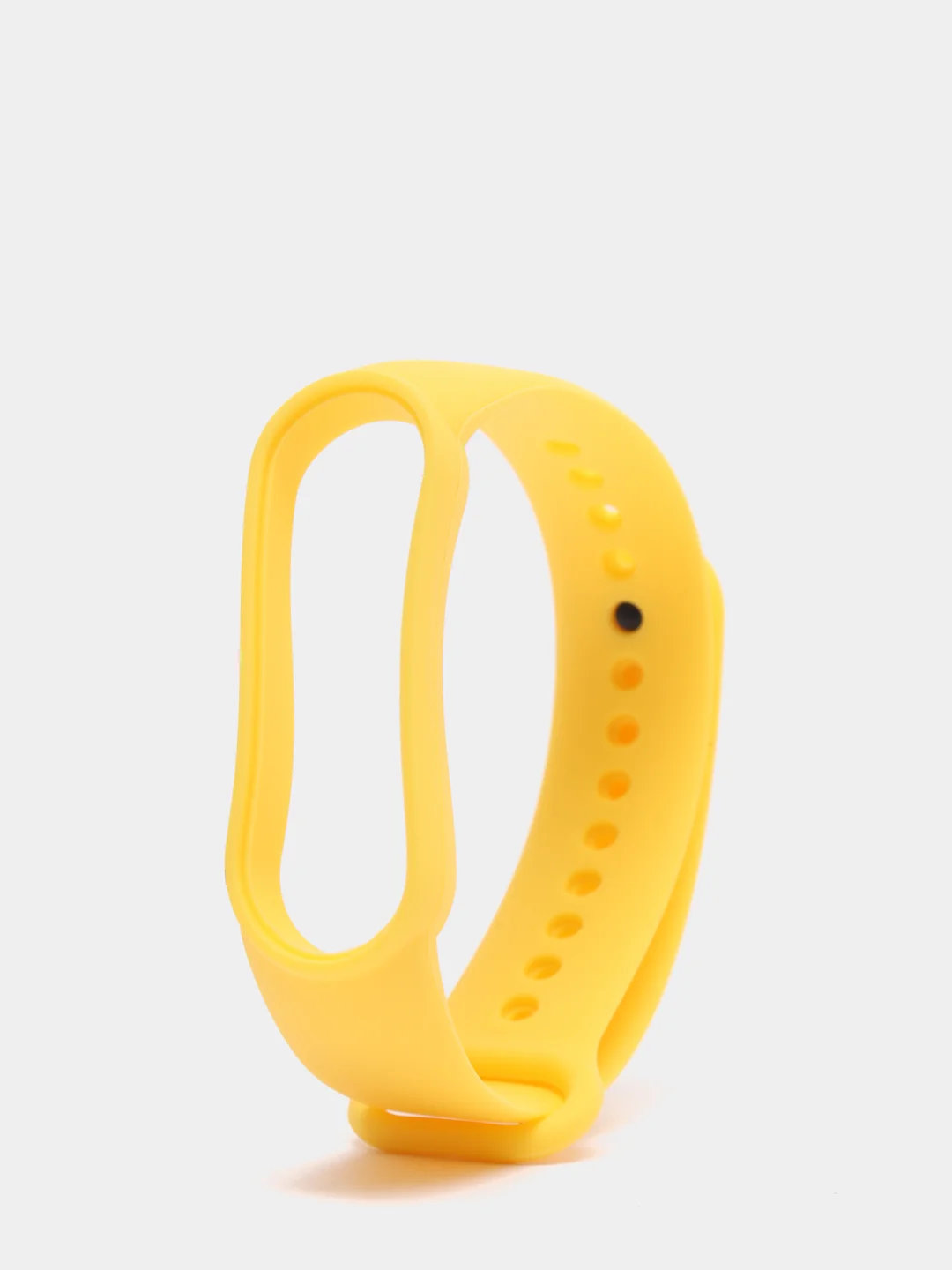 Желтый силиконовый ремешок Xiaomi Mi Band 5,6