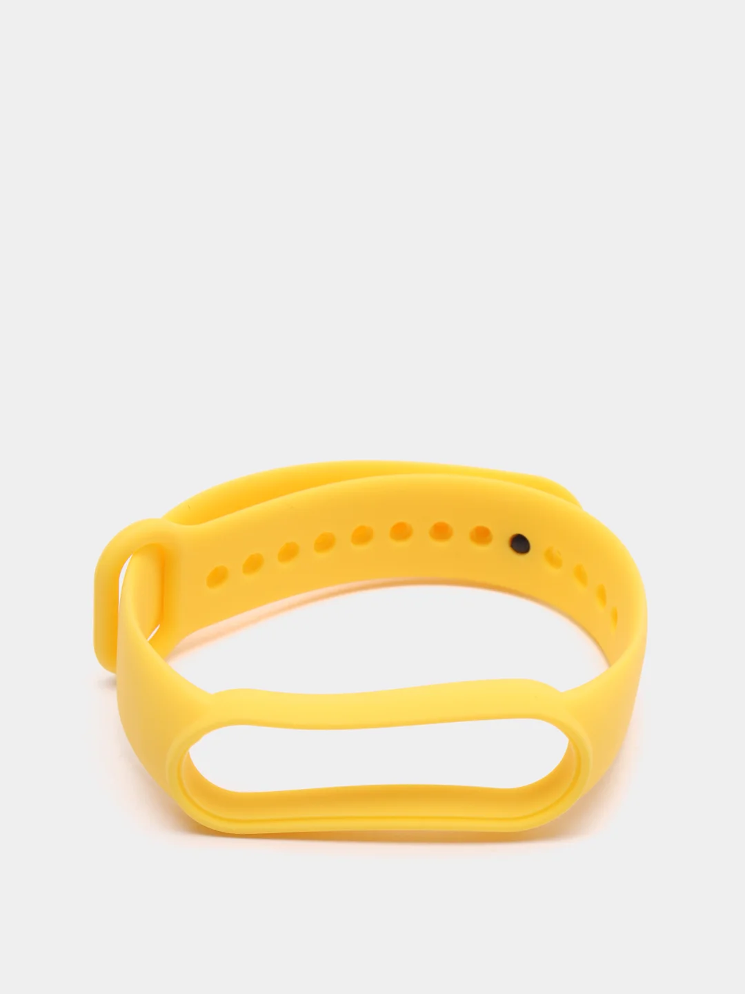 Желтый силиконовый ремешок Xiaomi Mi Band 5,6