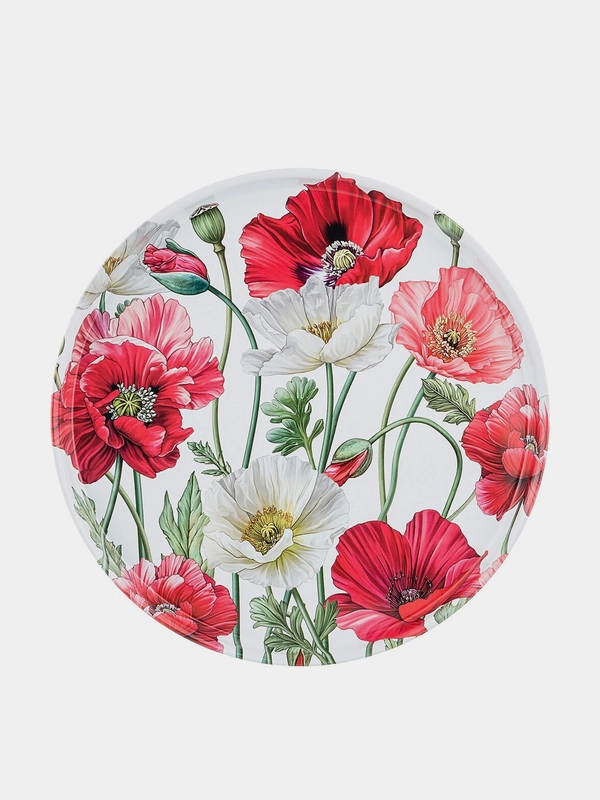 ПОДНОС СЕРВИРОВОЧНЫЙ AGNESS "МАКИ" 33*2,1 СМ