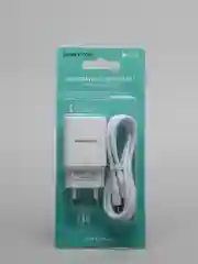 Сетевое зарядное устройство 2.1A USB Borofone BA20A, комплект с кабелем Mirco-USB
