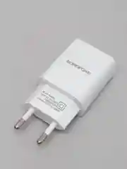 Сетевое зарядное устройство 2.1A USB Borofone BA20A, комплект с кабелем Mirco-USB