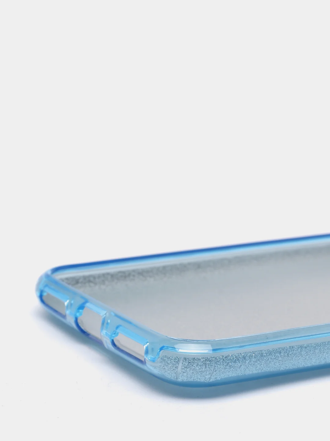 Голубой чехол Huawei Y6 2018 / Honor 7C / Honor 7A Pro / Y6 Prime (5,7")  блестящий сияющий