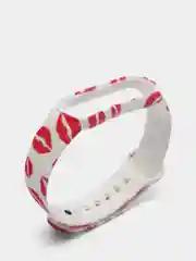 Красный ремешки для Xiaomi Mi Band 5 с рисунком