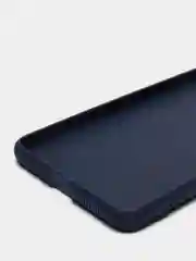 Темно-синий чехол Samsung Galaxy M52 силиконовый, матовый