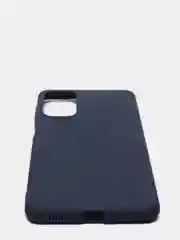Темно-синий чехол Samsung Galaxy M52 силиконовый, матовый