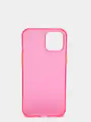 Розовый чехол для iPhone XS/12 Mini/12 Pro Max цветной матовый, прозрачный