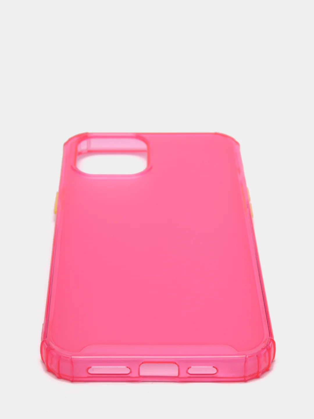 Розовый чехол для iPhone XS/12 Mini/12 Pro Max цветной матовый, прозрачный