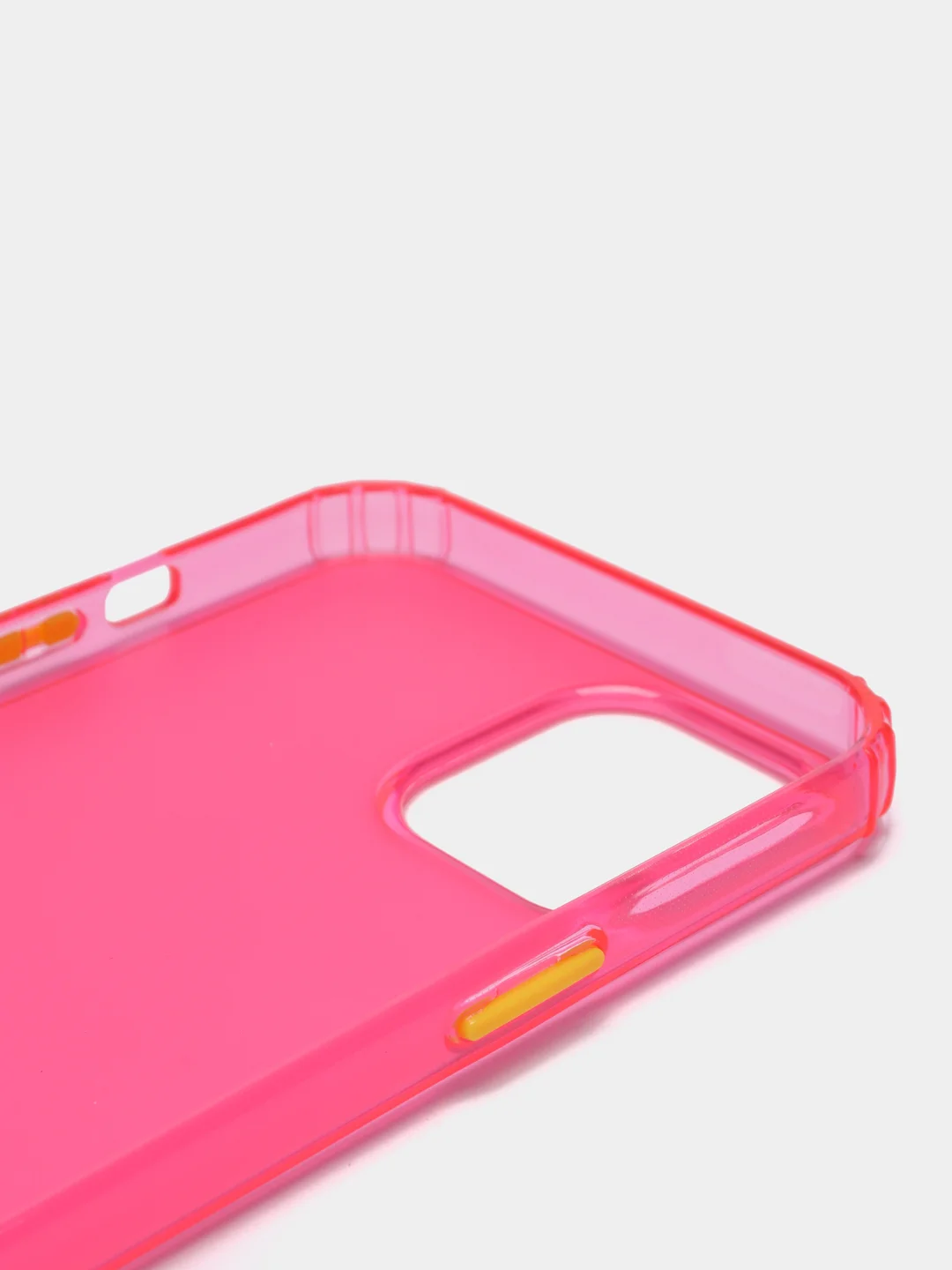 Розовый чехол для iPhone XS/12 Mini/12 Pro Max цветной матовый, прозрачный