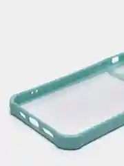 Бирюзовый чехол  для iPhone  11.  12/12 PRO. 12 PRO MAX Противоударный усиленными углами