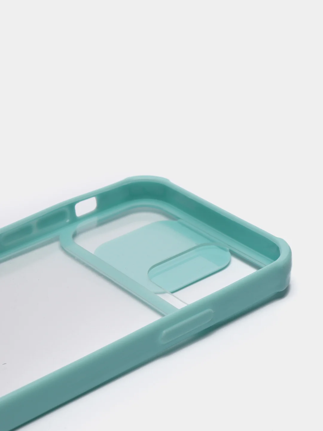 Бирюзовый чехол для iPhone 11. 12/12 PRO. 12 PRO MAX Противоударный усиленными углами