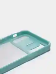 Бирюзовый чехол  для iPhone  11.  12/12 PRO. 12 PRO MAX Противоударный усиленными углами