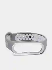 Серебряный ремешок для Xiaomi Mi Band 4 Sports