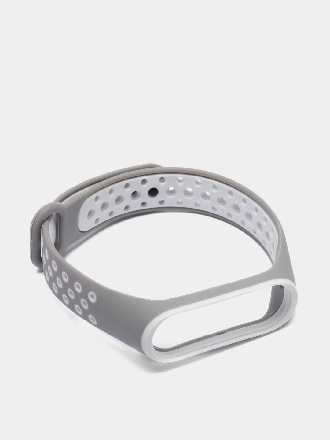 Серебряный ремешок для Xiaomi Mi Band 4 Sports