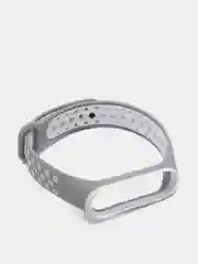 Серебряный ремешок для Xiaomi Mi Band 4 Sports