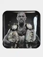 Аметистовый 3d стикеры (наклейки) на телефон UFC Хабиб, Конор