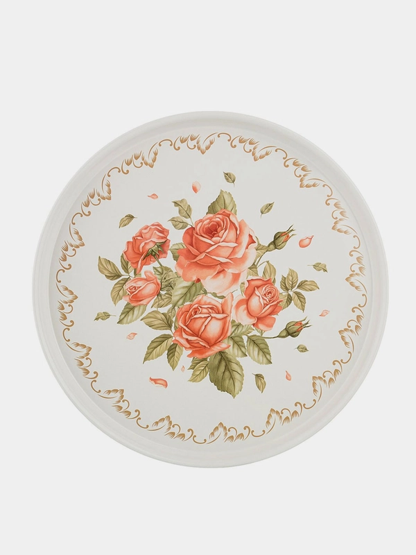 Поднос сервировочный Agness "Корейская роза", 33*2,1 см
