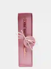 Фигурная ручка в подарочной коробке Girl boss, металл