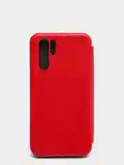 Красный чехол книжка на Huawei P30 Pro, Хуавей П30 Про