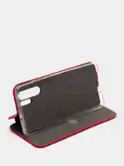 Красный чехол книжка на Huawei P30 Pro, Хуавей П30 Про