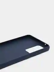 Синий чехол силиконовый матовый для Samsung A52