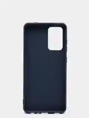 Синий чехол силиконовый матовый для Samsung A52