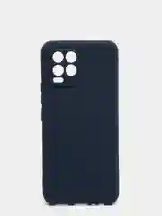 Темно-синий чехол Realme 8 / Realme 8 Pro Реалми 8 / 8 Про силиконовый цветной матовый