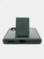 Зеленый чехол Honor 50, Huawei Nova 9, Хонор 50, Хуавей Нова 9 силиконовый под кожу с подставкой