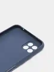 Темно-синий чехол Samsung Galaxy A22s / A22 5G, Самсунг Галакси А22с / А22 силиконовый цветной матовый