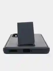 Темно-синий чехол Honor 50, Huawei Nova 9, Хонор 50, Хуавей Нова 9 силиконовый под кожу с подставкой