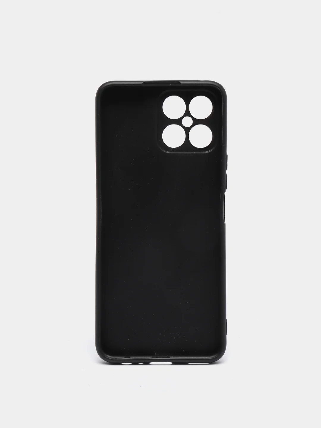Черный чехол Honor X8 4G, Хонор Х8 4Г силиконовый, матовый