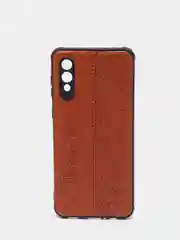 Шоколадный чехол Samsung Galaxy A02, Самсунг Галакси А02 из эко кожи Baseus