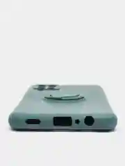 Морской чехол Samsung Galaxy A12 / M12, Самсунг Галакси А12 / М12 силиконовый с кольцом-держателем
