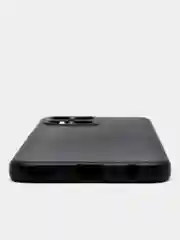 Черный чехол Honor X8 4G (Хонор Х8 4Г), силиконовый, цветной, матовый
