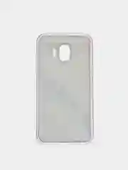 Бежевый меланж чехол Samsung Galaxy J2 2018/ J2 Pro, Галакси Джи2 Про, силиконовый с мраморным рисунком