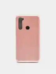 Розовый чехол книжка на Xiaomi Redmi Note 8 / Redmi Note 8 2021 (Сяоми Редми Нот 8, Нот 8 2021)