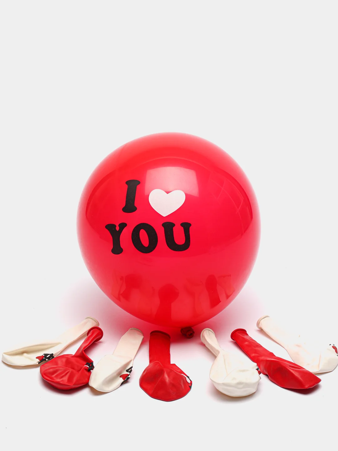 Набор воздушных шаров "I love you ", 31 см, 10 штук