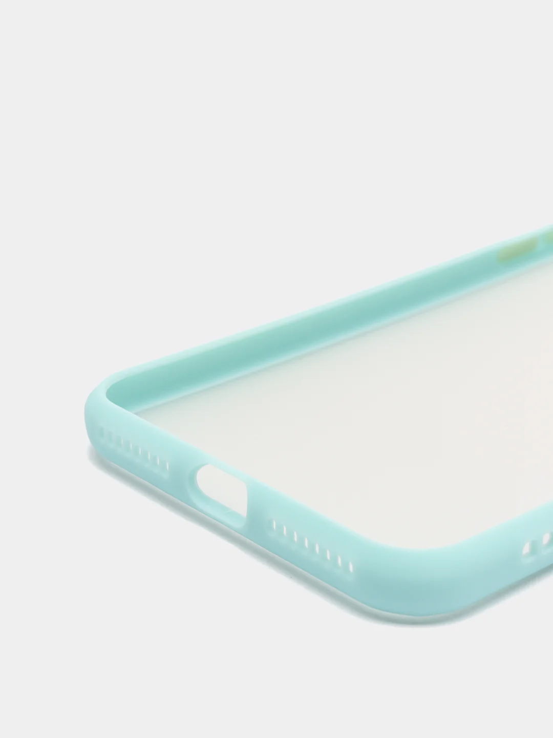 Бирюзовый iphone 7+ / 8 Plus чехол матовый с цветными кнопками
