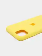 Желтый силиконовый чехол для Айфон 6/6s, 7/8, 7+/8+, X/Xs, Xr, 11, 11Pro, 11ProMax