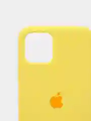 Желтый силиконовый чехол для Айфон 6/6s, 7/8, 7+/8+, X/Xs, Xr, 11, 11Pro, 11ProMax