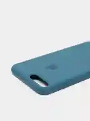 Синий силиконовый чехол для Айфон 6/6s, 7/8, 7+/8+, X/Xs, Xr, 11, 11Pro, 11ProMax