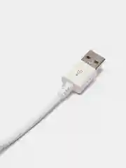 Белый usb Кабель для Android Samsung, Honor, Xiaomi MicroUSB 1 метр 2.4A