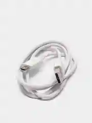 Белый usb Кабель для Android Samsung, Honor, Xiaomi MicroUSB 1 метр 2.4A