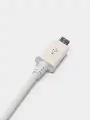 Белый usb Кабель для Android Samsung, Honor, Xiaomi MicroUSB 1 метр 2.4A