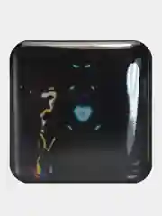 Мятный 3d наклейки-стикеры на телефон