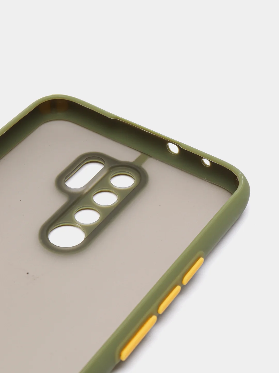Хаки чехол для Xiaomi Redmi 9 матовый пластиковый Ксяоми редми